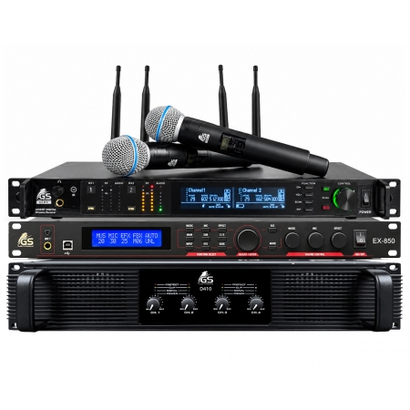 Combo karaoke GS 4KEX8504+